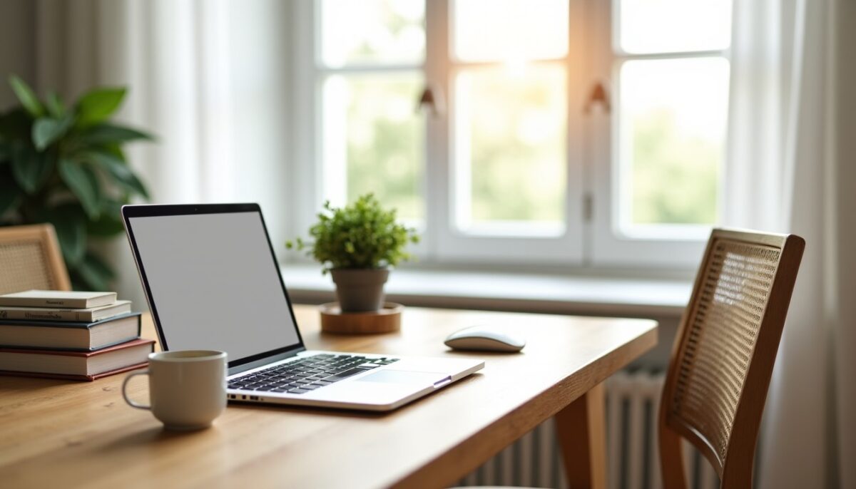 Rentrée : aménager un télétravail durable avec un bureau en bois intemporel