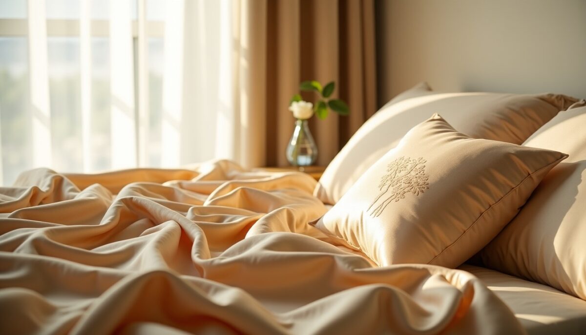 Le raffinement au quotidien : la soie, l&rsquo;élégance secrète qui sublime votre chambre